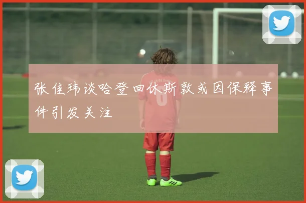 张佳玮谈哈登回休斯敦或因保释事件引发关注
